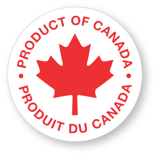 Product Of Canada - © 2025 labelsxpress.com
