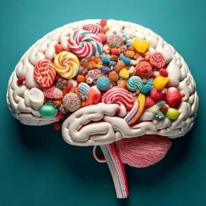 Sugar On The Brain - 300 - © 2025 AI-generated