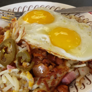 Waffle House Hash Browns - © 2028 Apocalypse-Cow via Reddit