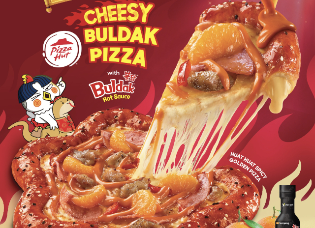 Buldak Pizza - © 2025 Pizza Hut Malaysia