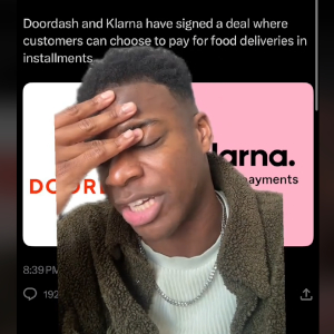 Klarma and Door Dash - © 2025 Farai Bennetjpg