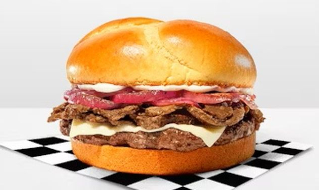 Philly Cheesesteak Burger - © 2025 Checkers & Rally's