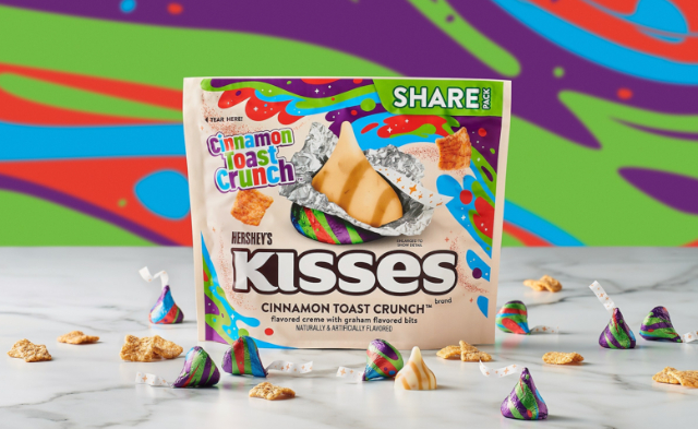 Cinnamon Toast Crunch Kisses - © 2025 Hershey's