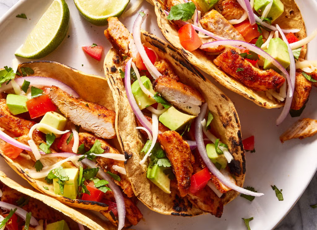 Easy Chicken Taco - © 2025 Rachel Vanni