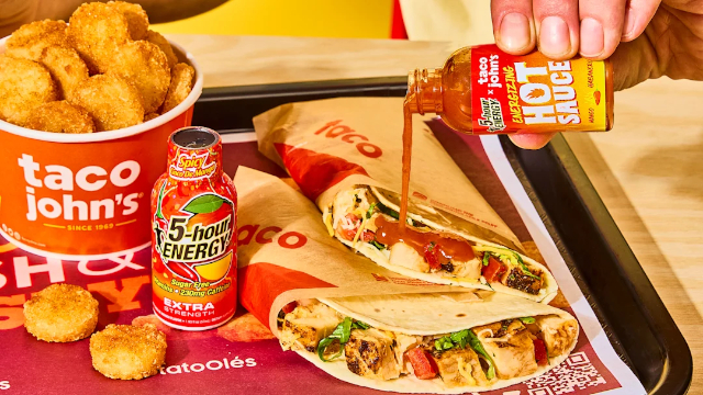 Energizing Hot Sauce - © 2025 Taco John's