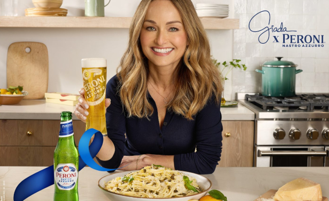 Giada and Peroni - © 2025 Peroni