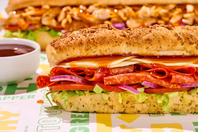 Hot Honey Sandwiches - © 2025 Subway