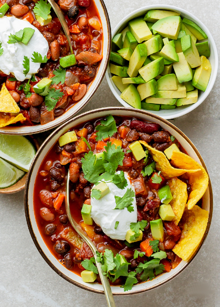 Mexican Vegan Chili - © 2025 Elizabeth Rider