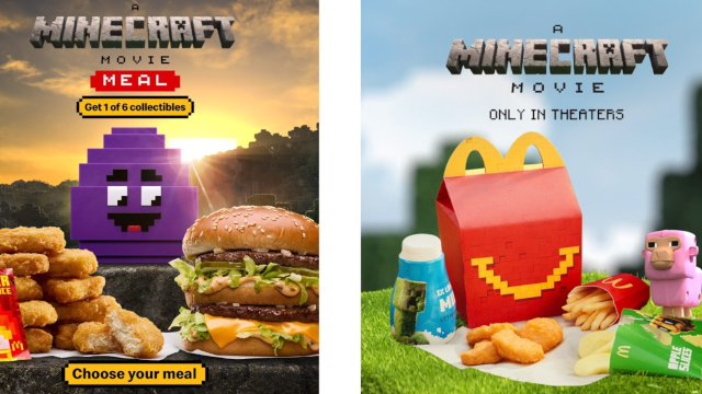 Minecraft Meals - 2025 McDonald's