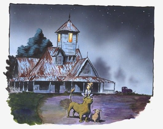 2nd Hand Lions House - © 2003 Berkeley Breathed