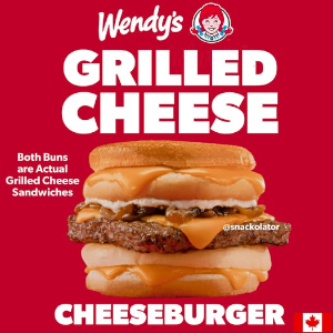 Grilled Cheese Cheeseburger - © 2025 Wendy's