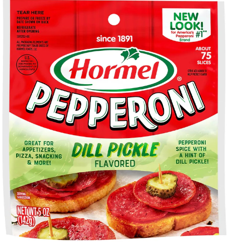 Dill Pickle Pepperoni - 2 - © 2025 Hormel