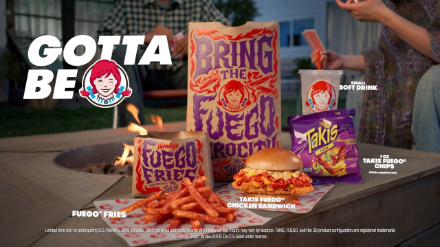 Fuego Meal Deal - © 2025 Wendy's x Takis