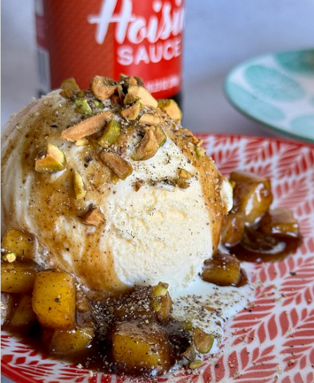 Hoisin Caramel Apple Sundae © 2025 Trader Joe's