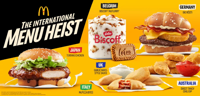 Int. Menu Heist - © 2025 McDonald's