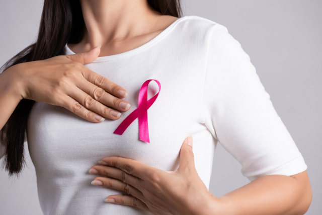 Breast Cancer Ribbon - © 2024 osfhealthcare.org