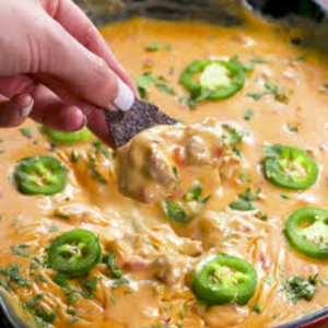 Campfire Queso - © 2025 Lindsay Funston