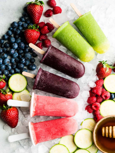 Fruit Popsicles - ©2025 joyfoodsunshine.com