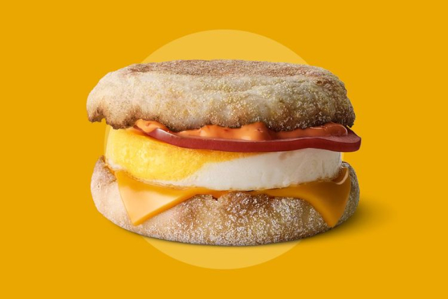 Spicy Ham McMuffin - © 2025 McDonald's