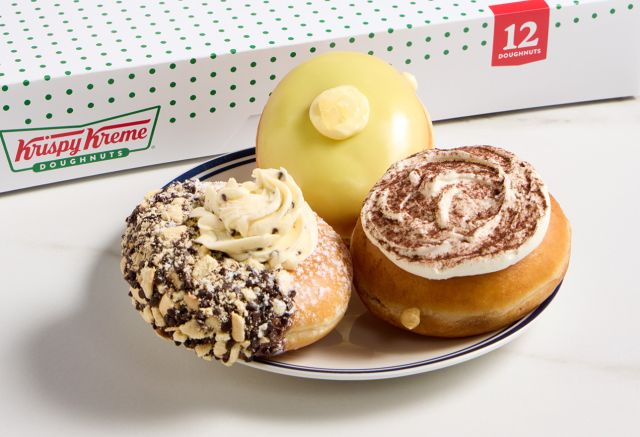 Italiain Desserts Lineup- © 2025 Krispy Kreme