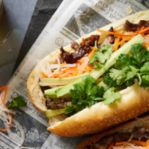 Nouveau Bahn mi Sandwich © 2025 Corey Florin