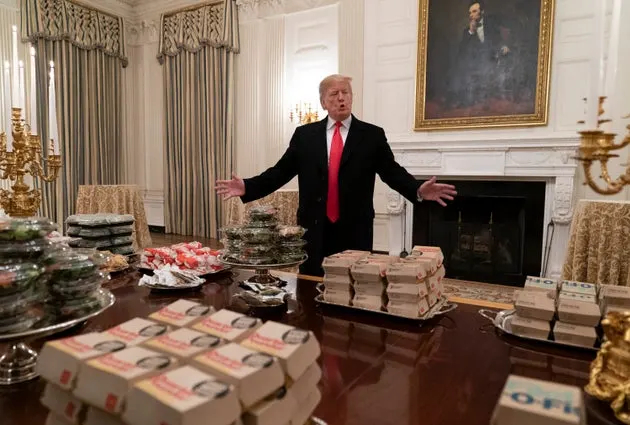 Trump Fast Food Gala - © 2024 Pool Photo