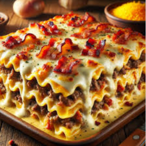 AI Lasagna - © 2025 Recipe Girl @ Facebook