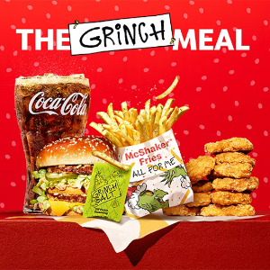 Grinch Meal - © 2025 McDonald's