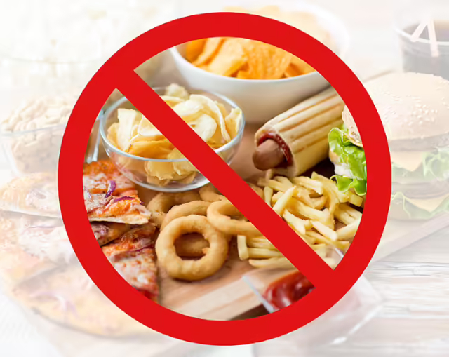 No Junk Food - © 2017 Times Of India