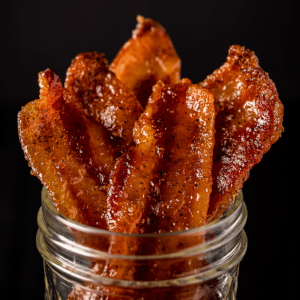 Smoked Candied Bacon - ©2023 heygrillhey.com