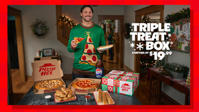 Triple-Treat Box - © 20225 - Pizza Hut