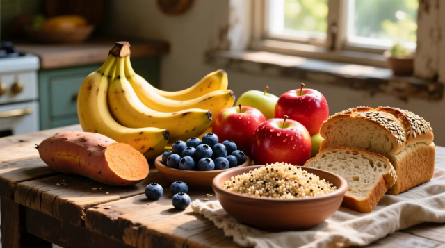 High Carb Foods - © 2025 Lisa Chang