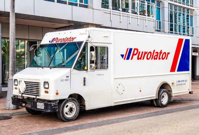 Purolator Van - © 2025 Teamsters Canada