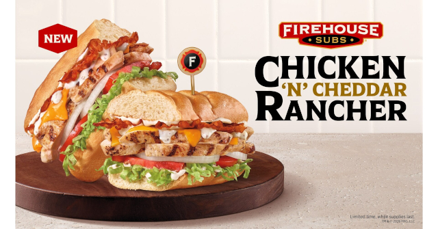 Chicken Cheddar Rancher - © 2026 Firehouse Subs