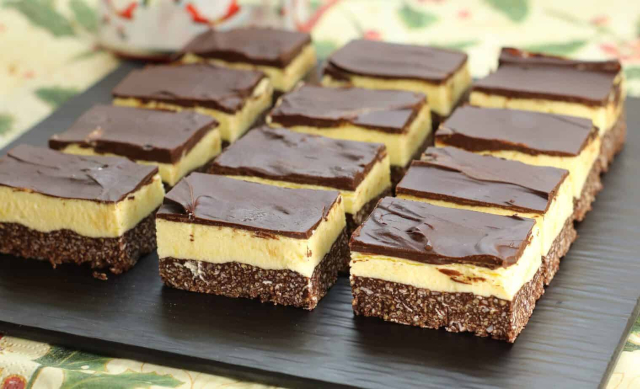 Legit Nanaimo Bars - © 2016 earthfoodandfire.com