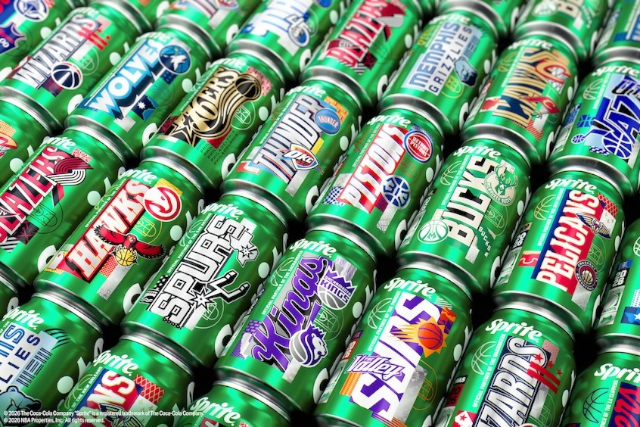 NBA Cans - © 2026 Coca Cola & NBA