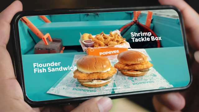 Shrimp & Flounder - © 2026 Popeye's