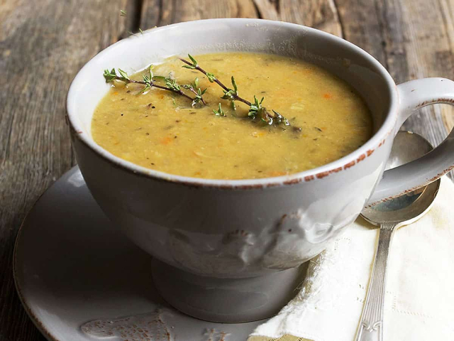 Split Pea Soup - © 2016 seasonsandsuppers.com