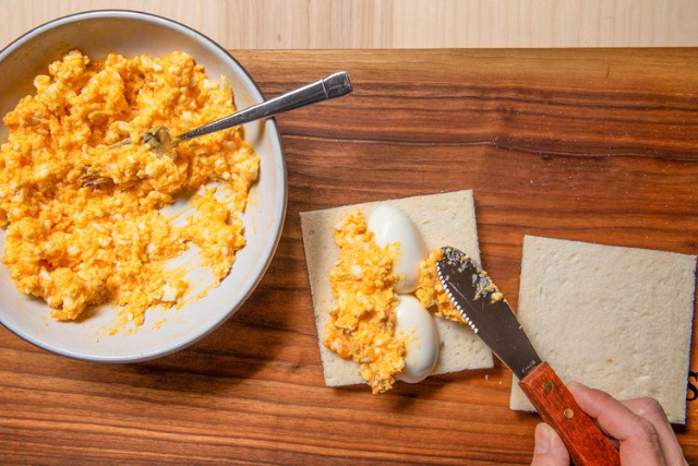 Tamago Sando Assembly - © 2025 Frank Liu