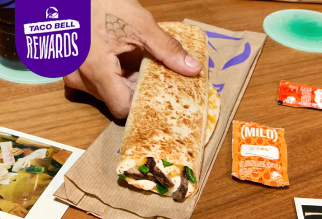 Rolled Quesadilla - © 2026 Taco Bell