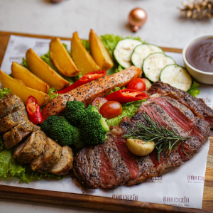 Strak On Platter - © 2023 BakerZin