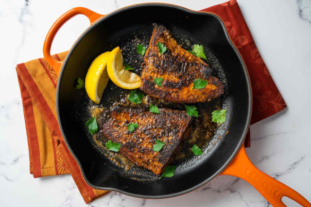 Blackened Catfish - © 2021 The Spruce - Kristinna Vanni