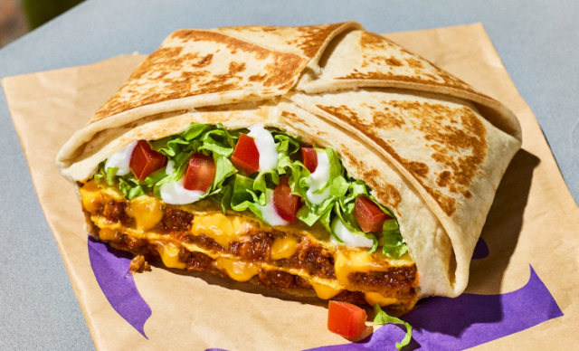 Double Triple Crunch Wrap- - © 2026 Taco Bell