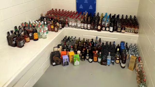 Seized Booze - © 2026 RCMP Halifax