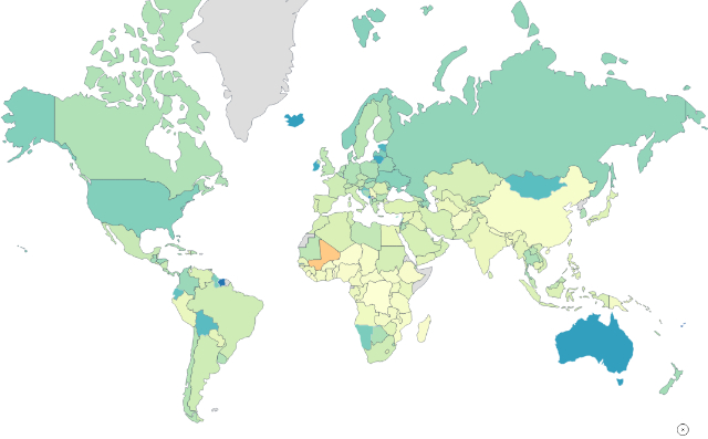 Sugar Consumption - Countries - © 2026