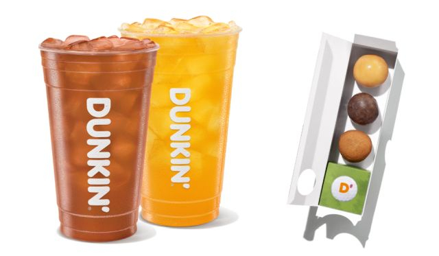 'Tee' Drinks + Muchkins - © 2026 Dunkin'