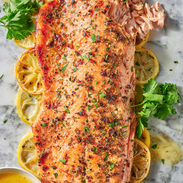 Baked Salmon En Papillotte - 2 - © 2025 Doaa Elkady