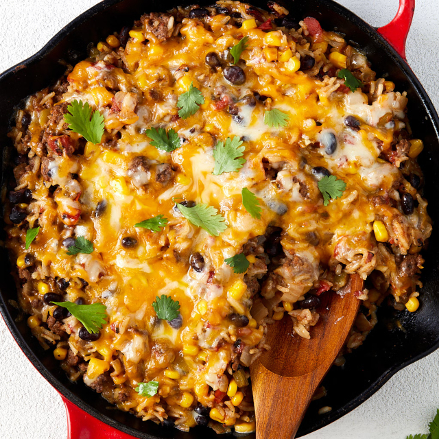Beans And Rice Skillet - © 2026 LUCY SCHAEFFER