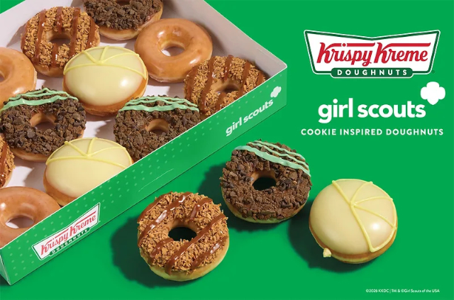 Girl Scout Cookies Collection - © 2026 Krispy Kreme