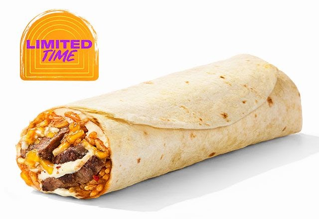 Melty Pepper Jack Steak Burrito - © 2026 Taco Bell